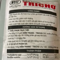 Phân vi sinh Trichoderma chuyên xử lý phân gà, PHÂN CHUỒNG (100g) - giảm mùi môi, giảm ruồi 4
