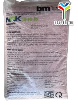 Phân BM Yuroka NPK 16-16-16 nhập khẩu từ Nga dùng cho hoa, rau màu & cây ăn trái bao 25kg 3