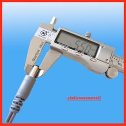 Dây điện xung đa năng giắc 5.5mm ra 02 đầu kim dùng cho máy KWD 808 đời cũ, máy massage điện xung 3