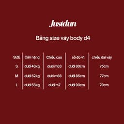 Váy ôm body nữ cổ tròn form fit cotton co giãn mềm mịn Justdun D4 2