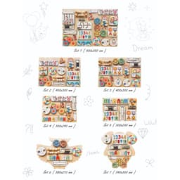 Bảng bận rộn IN TÊN RIÊNG - Busy board thương hiệu Woodness  - Đồ chơi gỗ giáo cụ Montessori - Board game 2