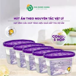 Combo 10 Hộp Hút Ẩm Đa Năng Giúp Chống Ẩm Mốc Và Khử Mùi Cho Tủ Quần Áo Hiệu Quả 230gr 7