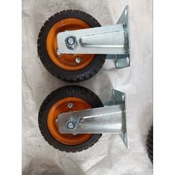 [KKTHN] Bánh Xe Cao Su Mâm Vàng Đường Kính 16cm (Giá 1 Chiếc) 3
