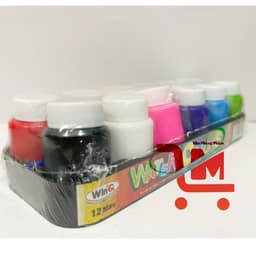 Vỉ 12 Lọ Màu Nước Sắc Xuân WINQ W-06, Màu Tô Được Trên Diện Rộng, Bền Màu, Không Lem Chảy, Độ Bám Dính Tốt, Sắc Nét 2