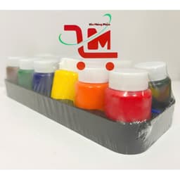 Vỉ 12 Lọ Màu Nước Sắc Xuân WINQ W-06, Màu Tô Được Trên Diện Rộng, Bền Màu, Không Lem Chảy, Độ Bám Dính Tốt, Sắc Nét 3