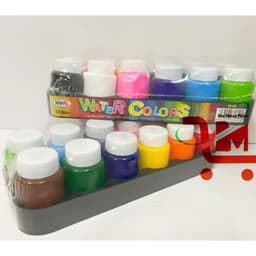 Vỉ 12 Lọ Màu Nước Sắc Xuân WINQ W-06, Màu Tô Được Trên Diện Rộng, Bền Màu, Không Lem Chảy, Độ Bám Dính Tốt, Sắc Nét 5