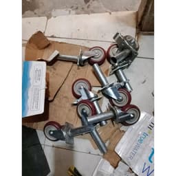 [DQN]Bánh Xe Đẩy Giàn Giáo Mận Phi Đường Kính 75, 100, 125 1