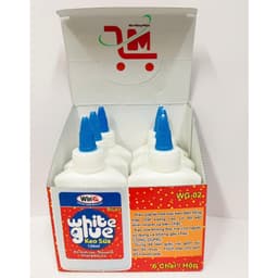 Keo Sữa WinQ WG-02 120ML, Size Lớn, Độ Dính Cao,Không Độc Hại, Dùng Dán Giấy Lên Vải, Gốm, Sứ,Thích Hợp Làm Đồ Hanmade 3
