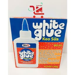 Keo Sữa WinQ WG-02 120ML, Size Lớn, Độ Dính Cao,Không Độc Hại, Dùng Dán Giấy Lên Vải, Gốm, Sứ,Thích Hợp Làm Đồ Hanmade 2