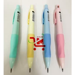 Combo 2 Cây Bút Chì Bấm Cá Heo NO.02930 Ngòi To 2mm/Thích Hợp Đánh Trắc Nghiệm Hoặc Vẽ, Tránh Gãy Ngòi, Có Đệm Tay Cầm 1