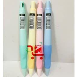 Combo 2 Cây Bút Chì Bấm Cá Heo NO.02930 Ngòi To 2mm/Thích Hợp Đánh Trắc Nghiệm Hoặc Vẽ, Tránh Gãy Ngòi, Có Đệm Tay Cầm 2