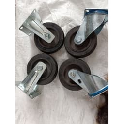 [KKTHN] Bánh Xe Cao Su Gang 150 Chịu Tải 2