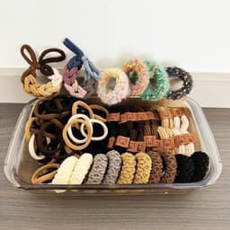 Set 136 Dây Chun Buộc Tóc nhiều mẫu phong cách hàn quốc  - Dây,Thun Cột Tóc Đuôi Ngựa Nhiều Kiểu Hàn Quốc 1