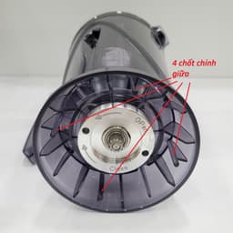 Phụ kiện Lưỡi dao, cối xay sinh tố công nghiệp đế tròn, dung tích 4 lít 3