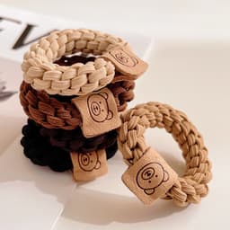 Set 136 Dây Chun Buộc Tóc nhiều mẫu phong cách hàn quốc  - Dây,Thun Cột Tóc Đuôi Ngựa Nhiều Kiểu Hàn Quốc 7