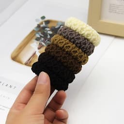 Set 136 Dây Chun Buộc Tóc nhiều mẫu phong cách hàn quốc  - Dây,Thun Cột Tóc Đuôi Ngựa Nhiều Kiểu Hàn Quốc 8