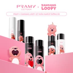 Xịt Khóa Nền LOOPY Size Nhỏ 30ML Pramy-Giữ Lớp Trang Điểm&Cấp Ẩm Lâu Dài 1