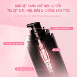 Xịt Khóa Nền LOOPY Size Nhỏ 30ML Pramy-Giữ Lớp Trang Điểm&Cấp Ẩm Lâu Dài 5
