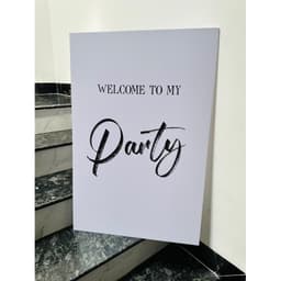 TA 38 - Bảng welcom sinh nhật, bảng birthday, bảng tên sinh nhật, bảng chào khách sinh nhật 4
