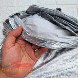 Bạt trùm nửa xe ô tô tráng bạc cách nhiệt cao cấp trùm kín capo, có phản quang, chống nóng, chống xước, cho các dòng xe 5