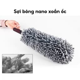 Chổi Quét Bụi Ô Tô Chổi Vệ Sinh Xe Hơi Lông Mềm Chổi Lau Bụi Cán Dài Dụng Cụ Vệ Sinh Nội Thất Ô Tô 5