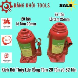 Kích Đội Rỗng Tâm 20 Tấn và 32 Tấn, Con Đội Thủy Lực 1