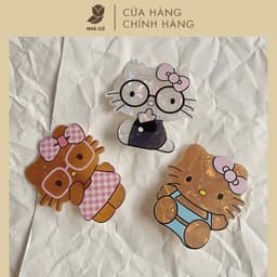 Kẹp Tóc Mái Hello Kitty NHÀ CÚ Nhựa Xinh Xắn Kute Phong Cách Hàn Quốc Hot Trend Nữ 6015 6