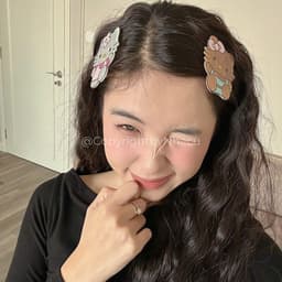 Kẹp Tóc Mái Hello Kitty NHÀ CÚ Nhựa Xinh Xắn Kute Phong Cách Hàn Quốc Hot Trend Nữ 6015 5