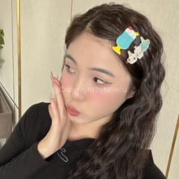 Set 2 Kẹp Tóc Mái NHÀ CÚ Hoạt Hình Kem Soda Phong Cách Coquette Mùa Hè Đi Biển Hàn Quốc Dễ Thương 6016 3