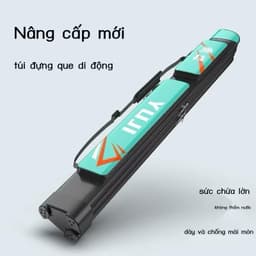 Túi Đựng Cần Câu Cá, Bao đựng cần câu và phụ kiện dạng cứng Chuyên Câu Đài Câu Đơn 6