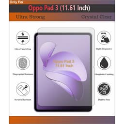 Kính CL MTB OPPO PAD 2/ PAD 3 - OnePlus Pad 1/ PAD 3 (CHINA) 11.61" 2024/2025 Cường Lực 2.5D-9H-0.26mm 3