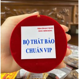 Bộ Cốt Thất Bảo Chuẩn Bát Nhang - Kèm Gỗ Ngũ Vị/Gạo Vàng/Nụ Trầm, Dùng Cho Bát Gia Tiên/Thổ Công/Thần Tài 1