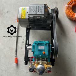 [Dây 20M] Bộ máy rửa xe áp lực 1.5HP Osaika mô tơ 2HP dây đồng| Máy rửa xe công nghiệp cao áp 6