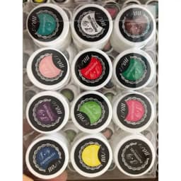 Set gel vẽ móng tạo loang 12 màu lên màu chuẩn đẹp Làm Nail 3