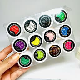 Set gel vẽ móng tạo loang 12 màu lên màu chuẩn đẹp Làm Nail 7