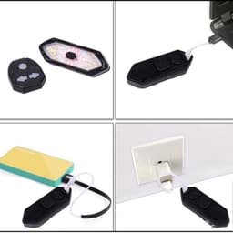 Đèn Xi Nhan Xe Đạp Thể Thao, Đèn Led Xi Nhan Xe Đạp Sạc USB, Chống Nước, Điều Khiển Từ Xa - XN01 6