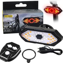 Đèn Xi Nhan Xe Đạp Thể Thao, Đèn Led Xi Nhan Xe Đạp Sạc USB, Chống Nước, Điều Khiển Từ Xa - XN01 2