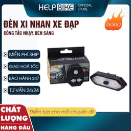 Đèn Xi Nhan Xe Đạp Thể Thao, Đèn Led Xi Nhan Xe Đạp Sạc USB, Chống Nước, Điều Khiển Từ Xa - XN01 1