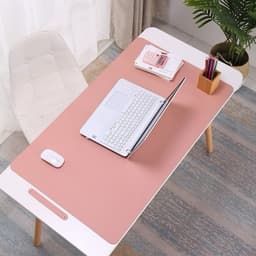 Tấm Deskpad Da PU Lót Trải Bàn Làm Việc Chống Thấm Nước, Nhiều Màu, Nhiều Size 80x40 cm / 100X50cm / 120X50cm 2