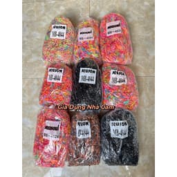 Sỉ 1kg dây chun buộc tóc nhiều màu, chun buộc tóc cho bé 1