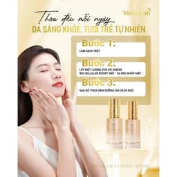 Serum Bio Cellular Boost MELASLAB, serum phục hồi da tăng collagen nuôi dưỡng tế bào giảm nám phục hồi da chống lão hoá 4