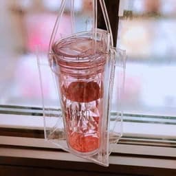 Túi Trong Suốt Đựng Bình Nước, Túi Đựng Cốc Trà Sữa, Túi Đựng Quà Tặng 4