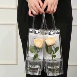 Túi Trong Suốt Đựng Bình Nước, Túi Đựng Cốc Trà Sữa, Túi Đựng Quà Tặng 6