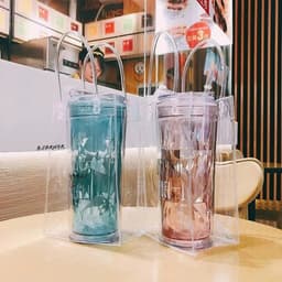 Túi Trong Suốt Đựng Bình Nước, Túi Đựng Cốc Trà Sữa, Túi Đựng Quà Tặng 3