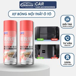 [BẢN CAO CẤP] Chai Xịt Dưỡng Bóng Nội Thất Ô Tô WATCH WAX 500ml Nhập Khẩu, Đánh Bóng Và Làm Sạch Sâu 9