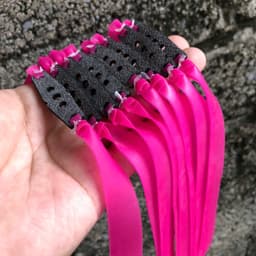 COMBO 5-10 Dây thun cao su upsop hồng dày 0,65 cột 15cm kéo tới má bền bỉ dùng đa dụng 1