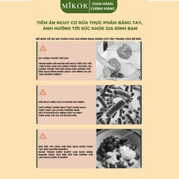 Máy khử khuẩn MIKOR MR11 - Khử khuẩn thực phẩm rau củ quả 7