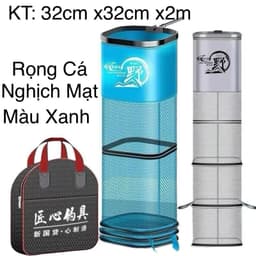 Rọng Đựng Cá NGHỊCH MẠT - Rọng Cá Vuông Hợp Kim Magie - Siêu Cứng Siêu Bền 1