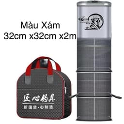 Rọng Đựng Cá NGHỊCH MẠT - Rọng Cá Vuông Hợp Kim Magie - Siêu Cứng Siêu Bền 8