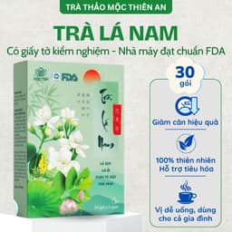[COMBO 3 HỘP] Trà Lá Nam Thiên An Hộp 30 Túi Lọc Hỗ Trợ Giảm Cân, Giảm Mỡ, Mát Gan, Tốt Cho Tiêu Hóa Chống Lão Hóa 1